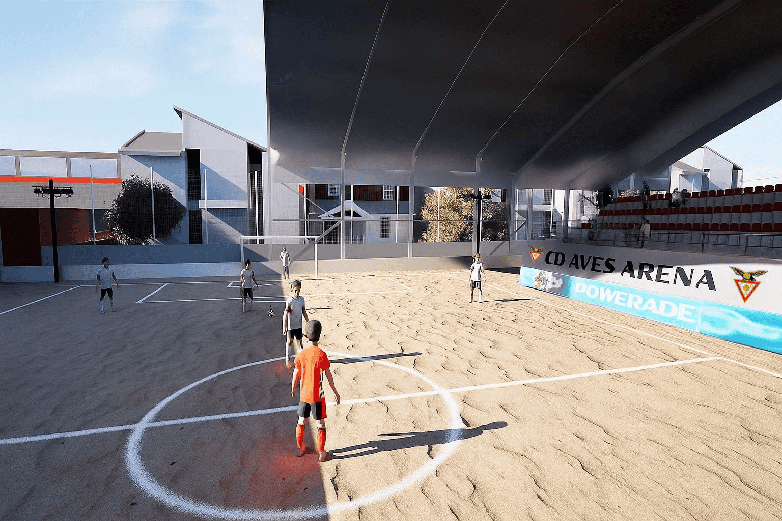 Desportivo das Aves lança arena multidesportos dedicada às modalidades de areia 